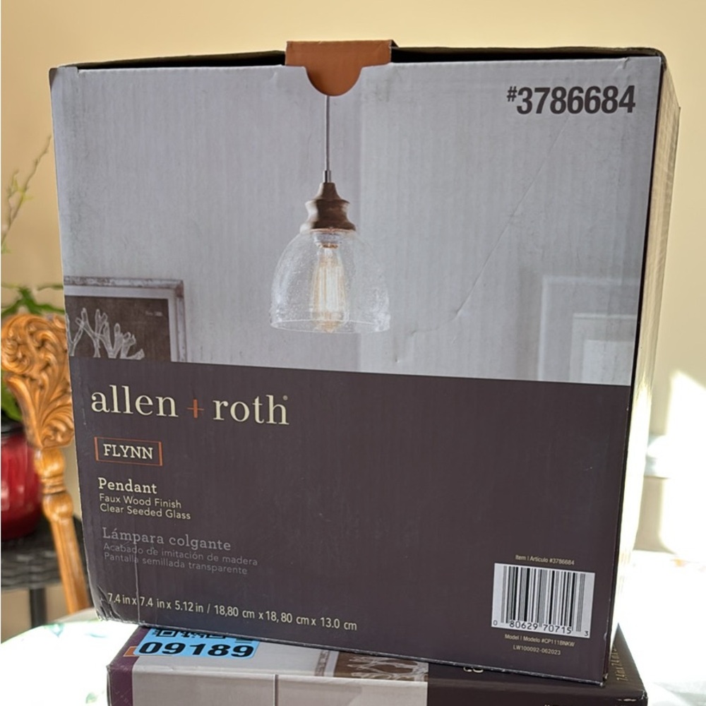Allen + Roth pendant light